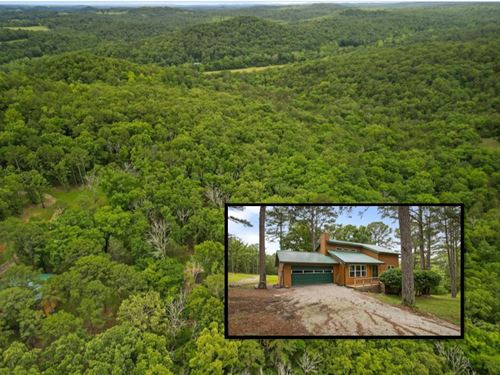 Contemporary Ranch Home on 19 Acres : Gainesville : Howell County : Missouri