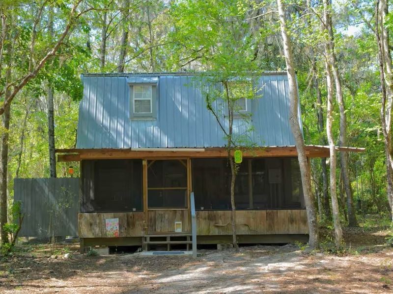 Tranquil Riverfront Living : White Springs : Hamilton County : Florida