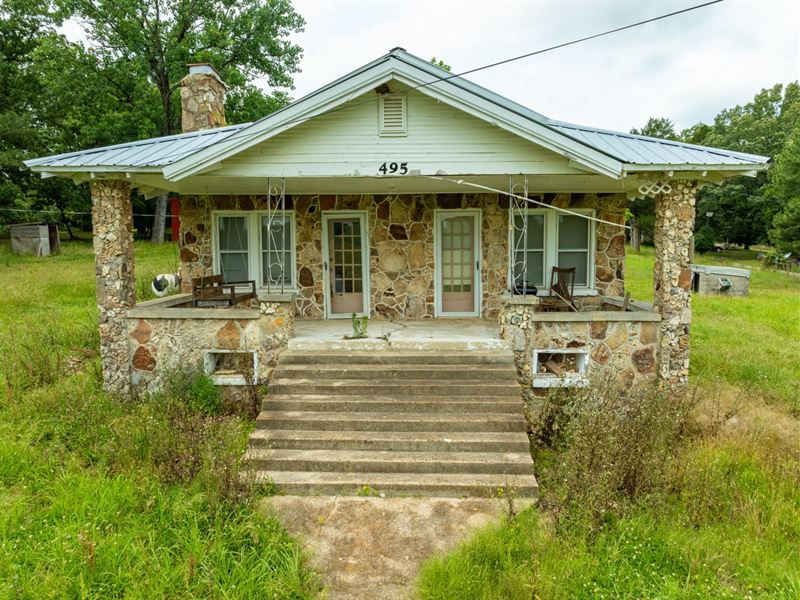 Fixer Upper Home with 2.28 Acre : Smithville : Sharp County : Arkansas