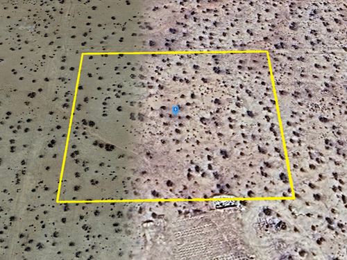Desert Lot Near Power, $620.68/Mo : Lancaster : Los Angeles County : California