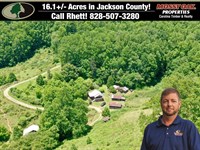16.18 Acres, 2087 Henry Road : Sylva : Jackson County : North Carolina