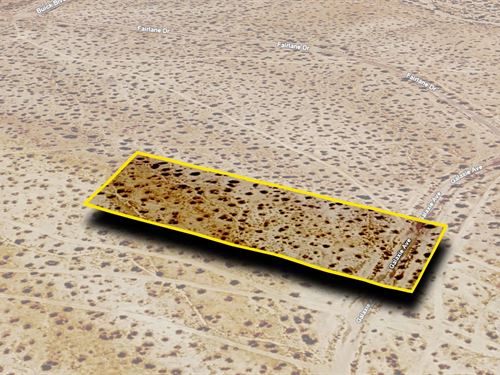 A Peaceful Slice Of Ca, $504.38/Mo : California City : Kern County : California