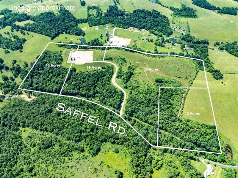 Saffel Rd, 15 Acres : Belmont : Belmont County : Ohio