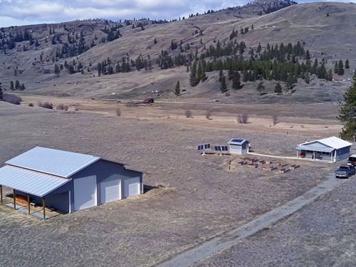 West Fork Cabin : Tonasket : Okanogan County : Washington