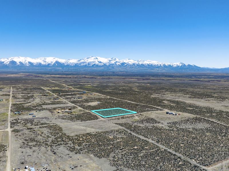 Corner Lot w Power & Mountain Views : Elko : Elko County : Nevada
