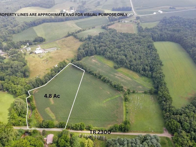 TR 2300 Tract 1, 4 Acres : Jeromesville : Ashland County : Ohio