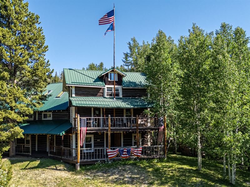 Historic Snowy Range Lodge : Centennial : Albany County : Wyoming