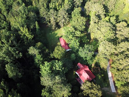 1875 Dowdy Road, Two Houses And 5 : Roopville : Heard County : Georgia