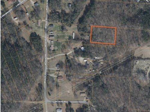 1Ac Lot, 1213 MT Olive Road St : Statesville : Iredell County : North Carolina