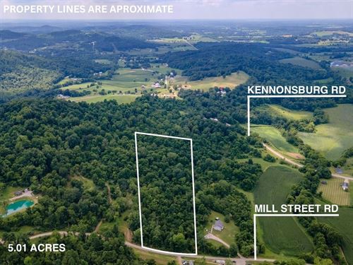 Mill Street Rd, 5 Acres : Salesville : Guernsey County : Ohio