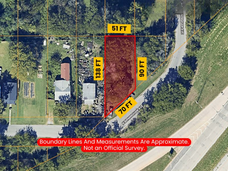 Vacant Lot in The Heart of Tulsa OK : Tulsa : Tulsa County : Oklahoma