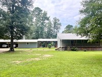 Home On 9.14 Acres, McComb, MS : McComb : Pike County : Mississippi