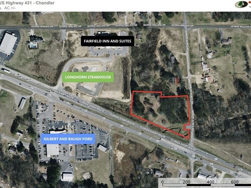Hwy 431 Commercial Opportunity : Albertville : Marshall County : Alabama