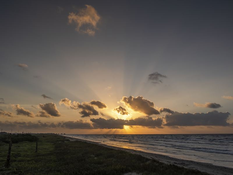 Ocean-View Lot, Only $199/ Month : Magnolia : Calhoun County : Texas