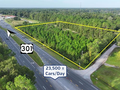Commercial Development Land : Lawtey : Bradford County : Florida