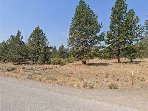 Peaceful Lot Near Sprague River : Chiloquin : Klamath County : Oregon