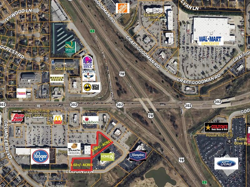 Online Auction Development Land : Olive Branch : DeSoto County : Mississippi