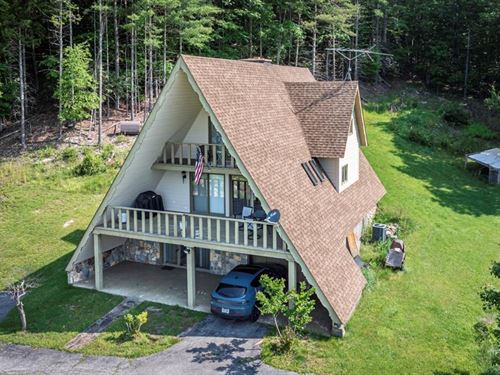 A-Frame Home in Beautiful Mountains : Independence : Grayson County : Virginia