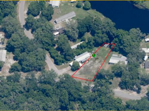 Waterfront Lot with Canal Access : Floral City : Citrus County : Florida