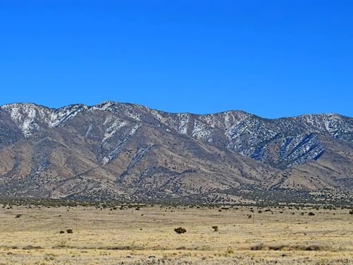 Live Near Manzano Mountains, NM : Belen : Valencia County : New Mexico