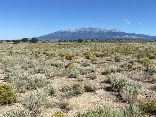 Colorado Double Corner Lot 10 Acres : Fort Garland : Costilla County : Colorado