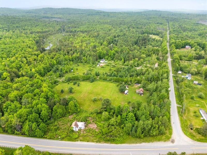 Near Trails, Fishing & Forest : Sebec : Piscataquis County : Maine