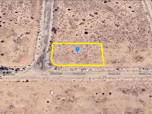 $253.41/Month, Corner Lot in CA : California City : Kern County : California