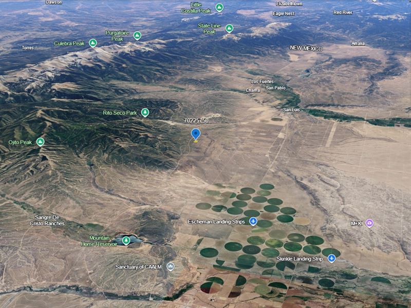 5.19 Acres Sangre Cristo Ranches CO : Fort Garland : Costilla County : Colorado