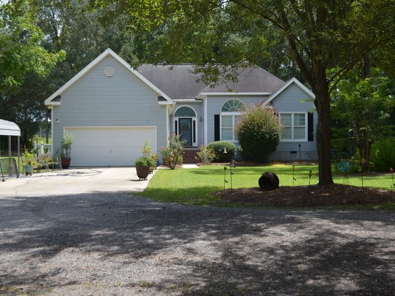House with 16.81 Acres : Albany : Dougherty County : Georgia
