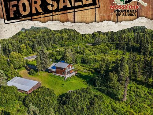 Beautiful View Private 2 Bedroom 2 : Kasilof : Kenai Peninsula Borough : Alaska