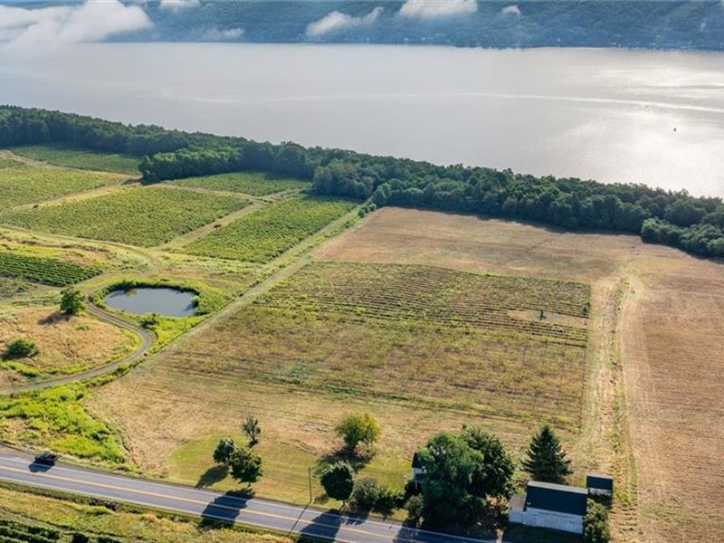 5+ Acres of Land, Beautiful Views : Urbana : Steuben County : New York