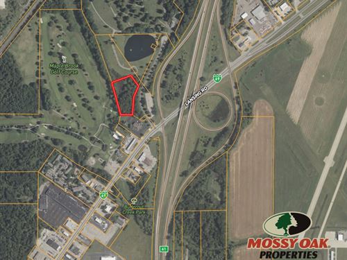 Prime 3-Acre Commercial Lot in Char : Charlotte : Eaton County : Michigan