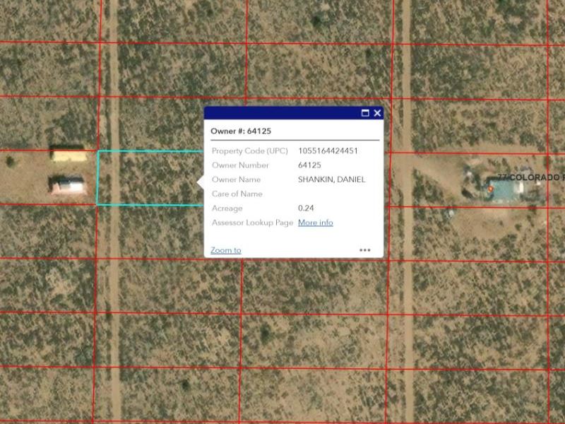 Mountain-View 1/4-Acre Dream Lot : Tres Piedras : Taos County : New Mexico