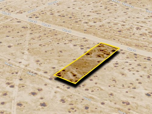 $417.24/Mo, Commercial Desert Land : California City : Kern County : California