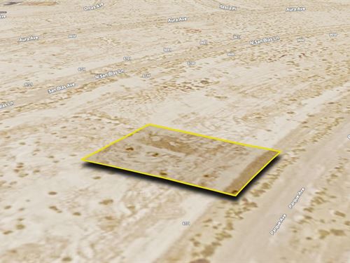 Quiet NV Lot Close to Town : Pahrump : Nye County : Nevada