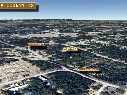 .1 Acre in Lakehills, $400/Mo : Lakehills : Bandera County : Texas