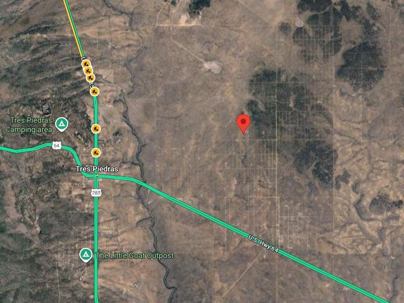 Breathtaking Mountain Lot Power : Tres Piedras : Taos County : New Mexico