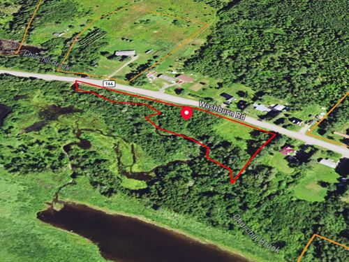 Maine Land Deal 2 Acres : Washburn : Aroostook County : Maine