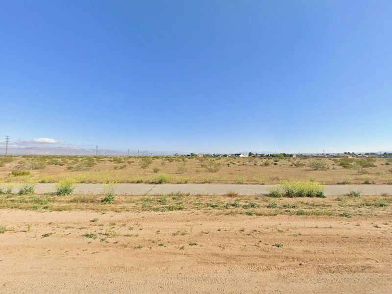 Commercial Lot in Ca, $505.83 Down : California City : Kern County : California