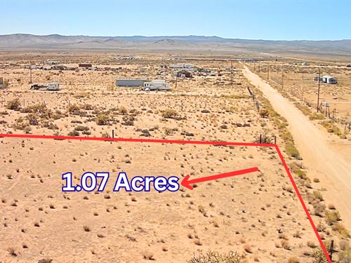 1 Acre Lot RV Living : Dolan Springs : Mohave County : Arizona
