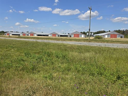 6 Broiler Chicken Farm : Hawkinsville : Pulaski County : Georgia