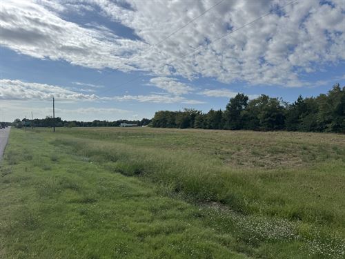 6.8 Acres for Development, Hwy 82 : Blossom : Lamar County : Texas