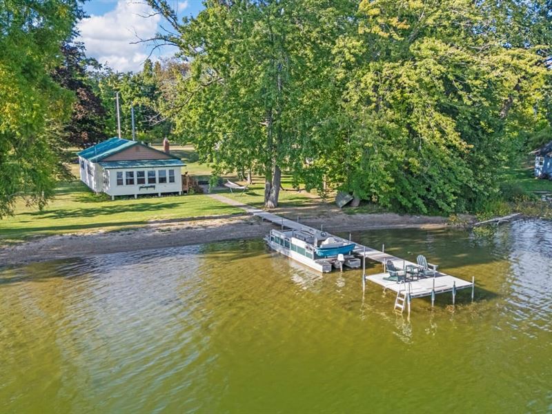 Fish, Relax, Repeat, Lakefront Liv : Sturgis : Saint Joseph County : Michigan