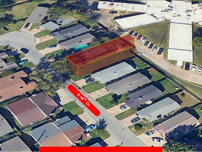 Below Market Value Tulsa Lot : Tulsa : Tulsa County : Oklahoma