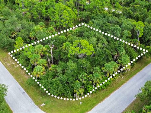 Corner Lot Near Ollie's Pond Park : Port Charlotte : Charlotte County : Florida