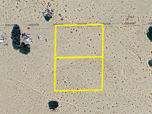 Land Near Luckie Park, $1,037.34/Mo : Twentynine Palms : San Bernardino County : California