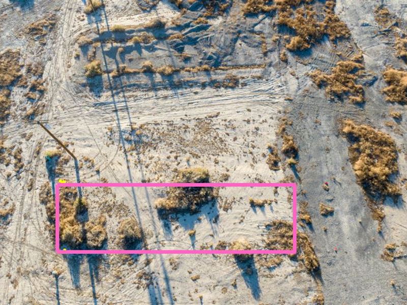 Cash Deal for Great 0.06 Acre : Pahrump : Nye County : Nevada