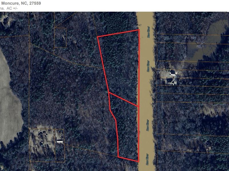 Court Ordered Sale, 12.25 Acres : Moncure : Chatham County : North Carolina