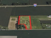 8.73 Acres of Vacant Land in Anders : Anderson : Madison County : Indiana