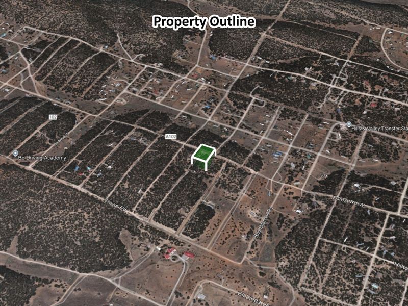 Vacant Lot in Edgewood, New Mexico : Edgewood : Torrance County : New Mexico